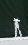 Womens Lace Insert Hem Christmas Trouser