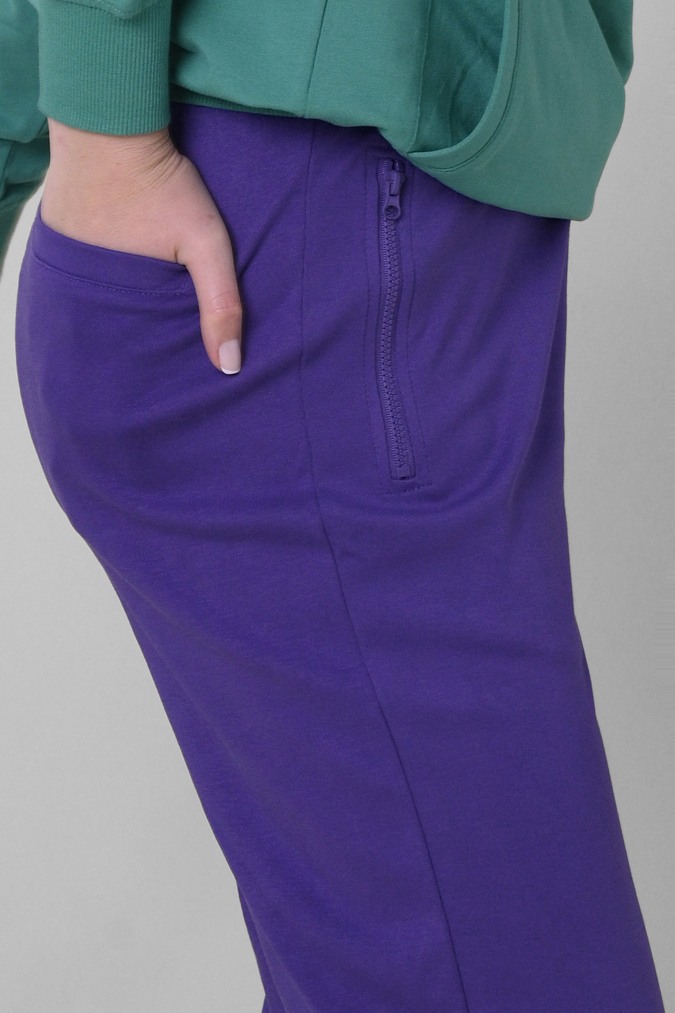 Womens Lace Insert Hem Christmas Trouser