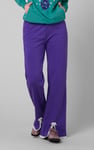Womens Lace Insert Hem Christmas Trouser