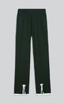 Womens Lace Insert Hem Christmas Trouser