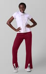Womens Lace Insert Hem Christmas Trouser