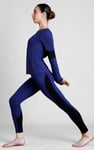 Womens Long Sleeve Colour Block Active Top