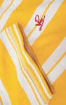 Mens Classical Stripe Pique Polo Shirt