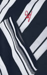 Mens Classical Stripe Pique Polo Shirt