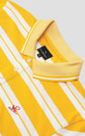 Mens Classical Stripe Pique Polo Shirt
