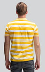 Mens Classical Stripe Pique Polo Shirt