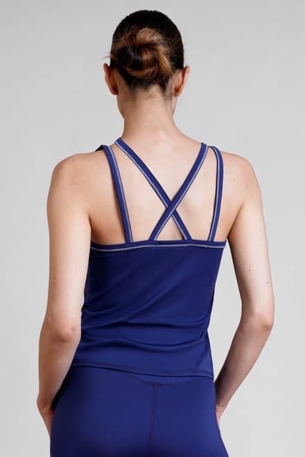 Women's Contrast Stitch  Vest Top