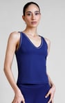 Women's Contrast Stitch  Vest Top