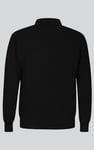 Mens Quarter Zip knitted Polo Jumper