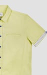 Men’s Linen Blend Short Sleeve Shirt