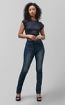 High Waist Slim Fit Jeans