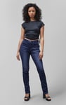 High Waist Slim Fit Jeans