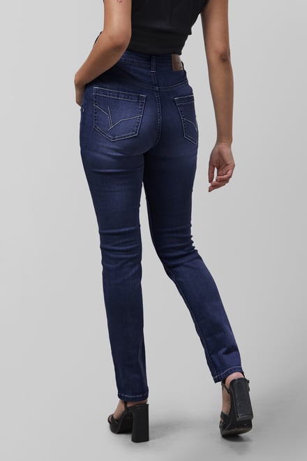 High Waist Slim Fit Jeans