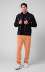 Long Sleeve Raw Denim Jacket