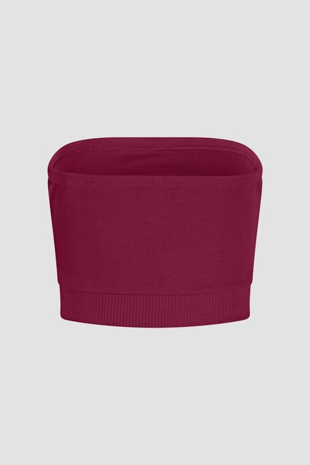 Ribbed Tube Crop Top