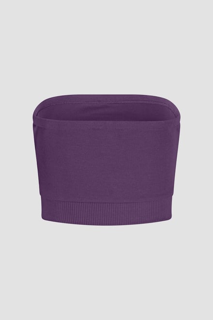 Ribbed Tube Crop Top