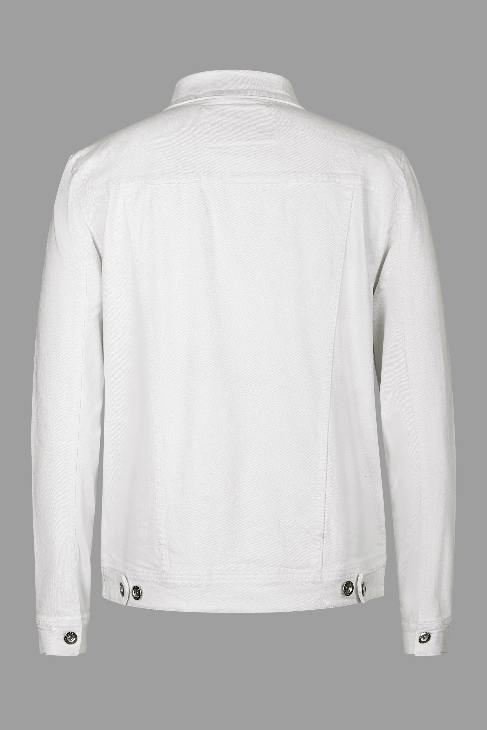 Men's White Denim Trucker Jacket