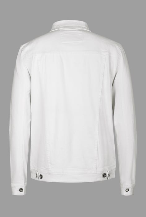 Men's White Denim Jacket