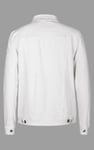 Men's White Denim Trucker Jacket