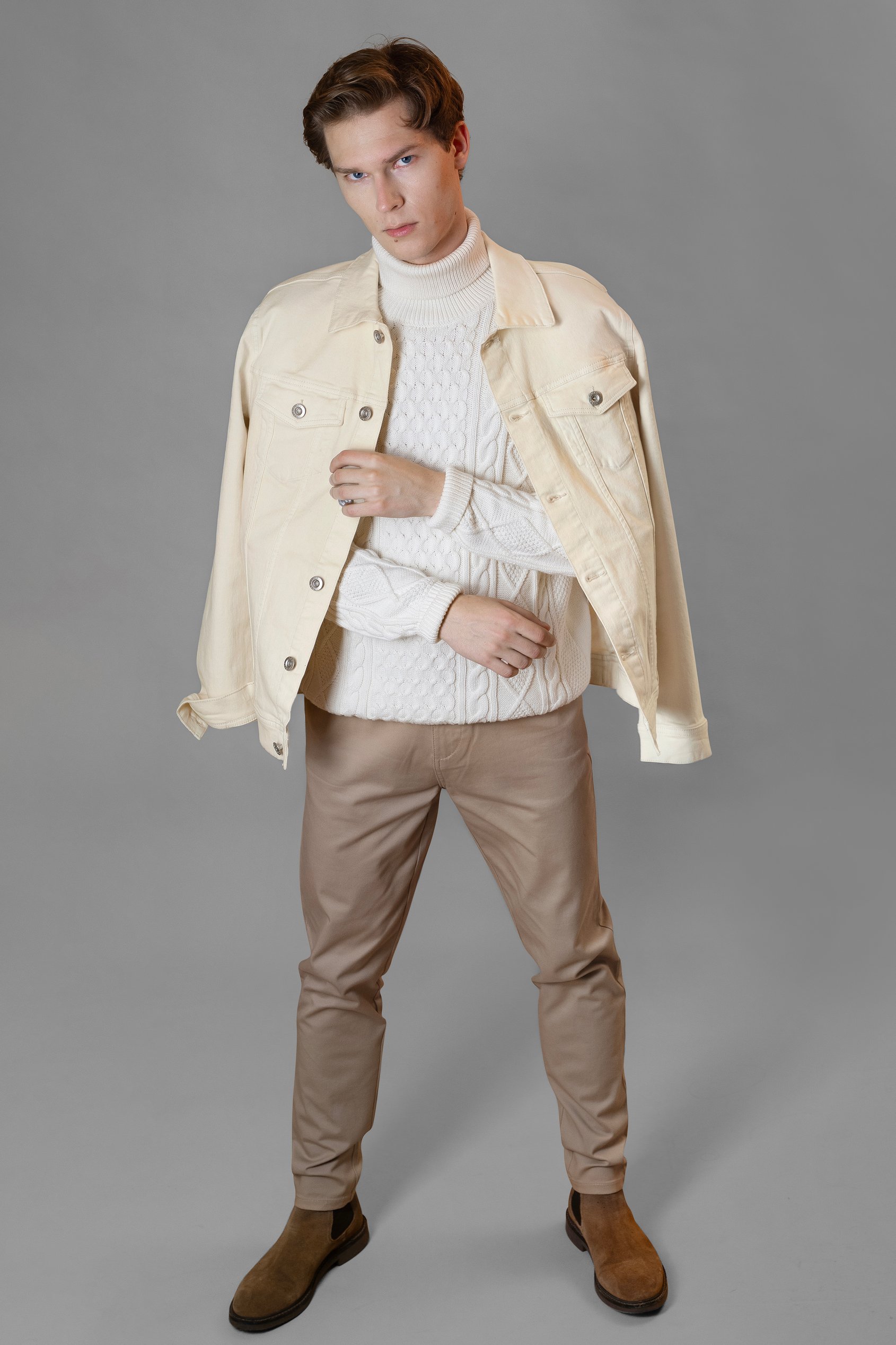Men's Essential Classic Denim Jacket