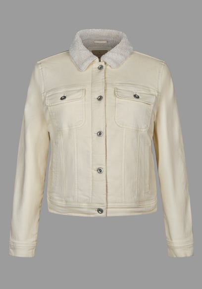 Women's Borg Lined Denim Jacket