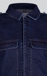 Women's Front Zipped Denim Jumpsuit