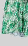 Womens Ruffle Tie-Front Dandelion Printed Shorts