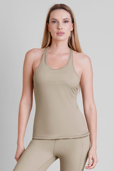 Women's Racerback Black Active Vests