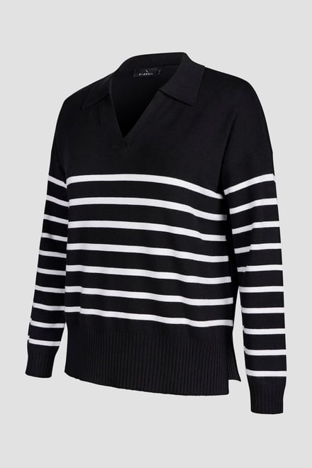 Women's Cuban Collar Knitted Jumper