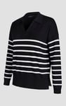 Women's Cuban Collar Knitted Jumper