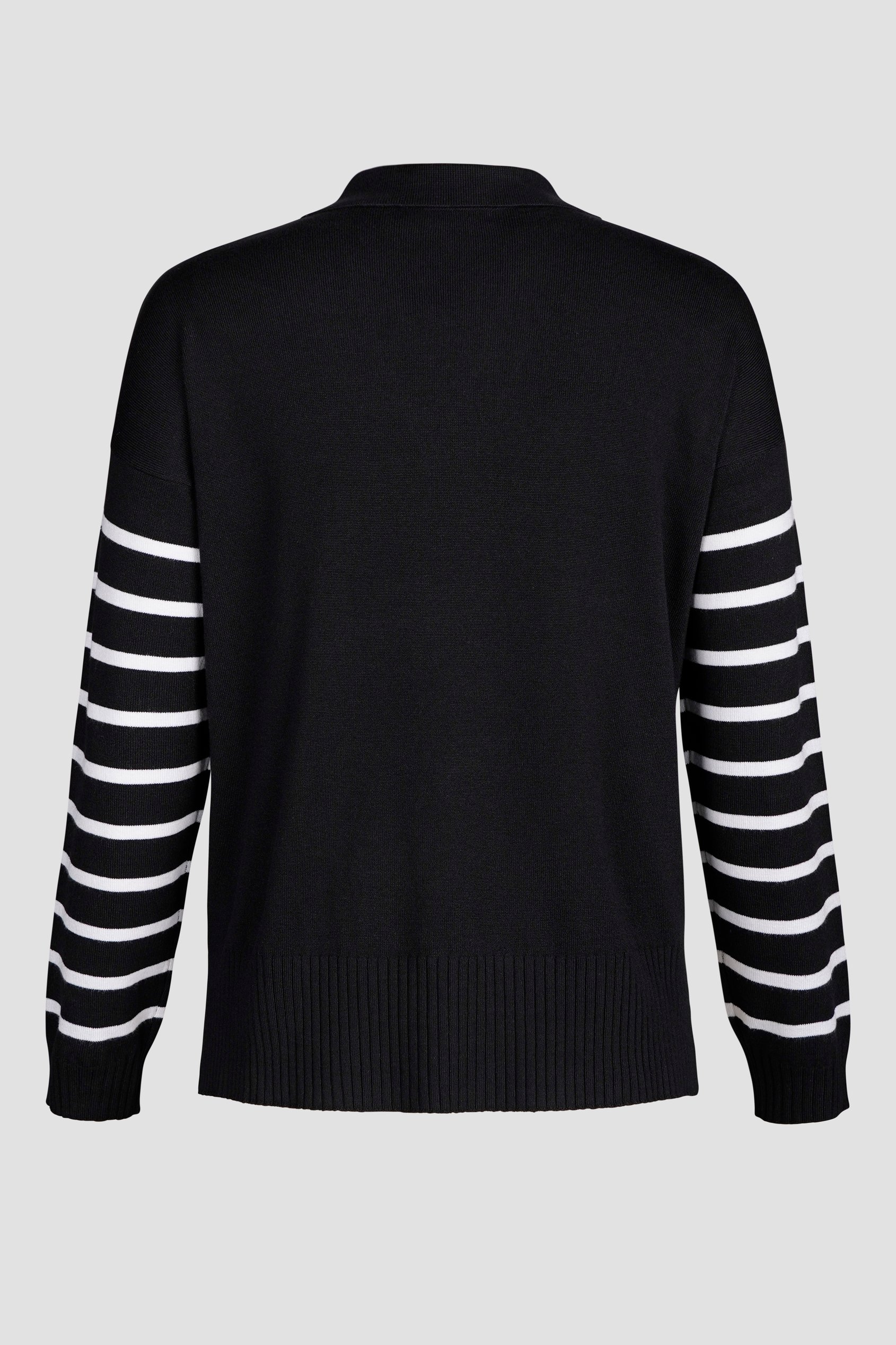 Women's Cuban Collar Knitted Jumper