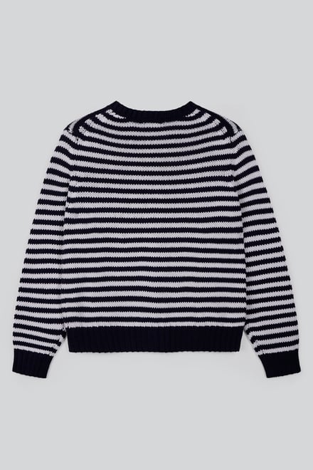 Women's Striped knitted Cardigan