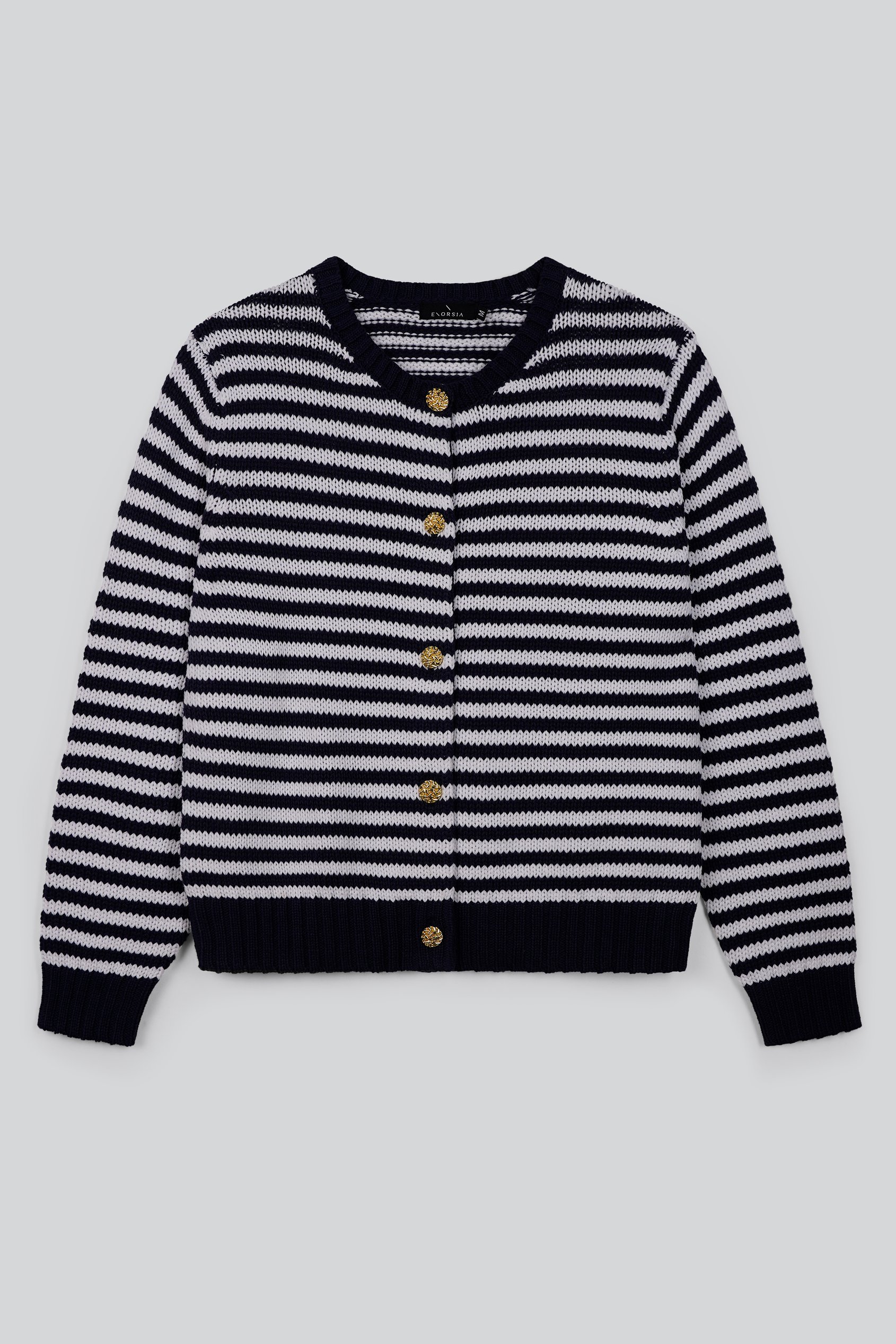 Women's Striped knitted Cardigan
