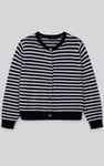 Women's Striped knitted Cardigan