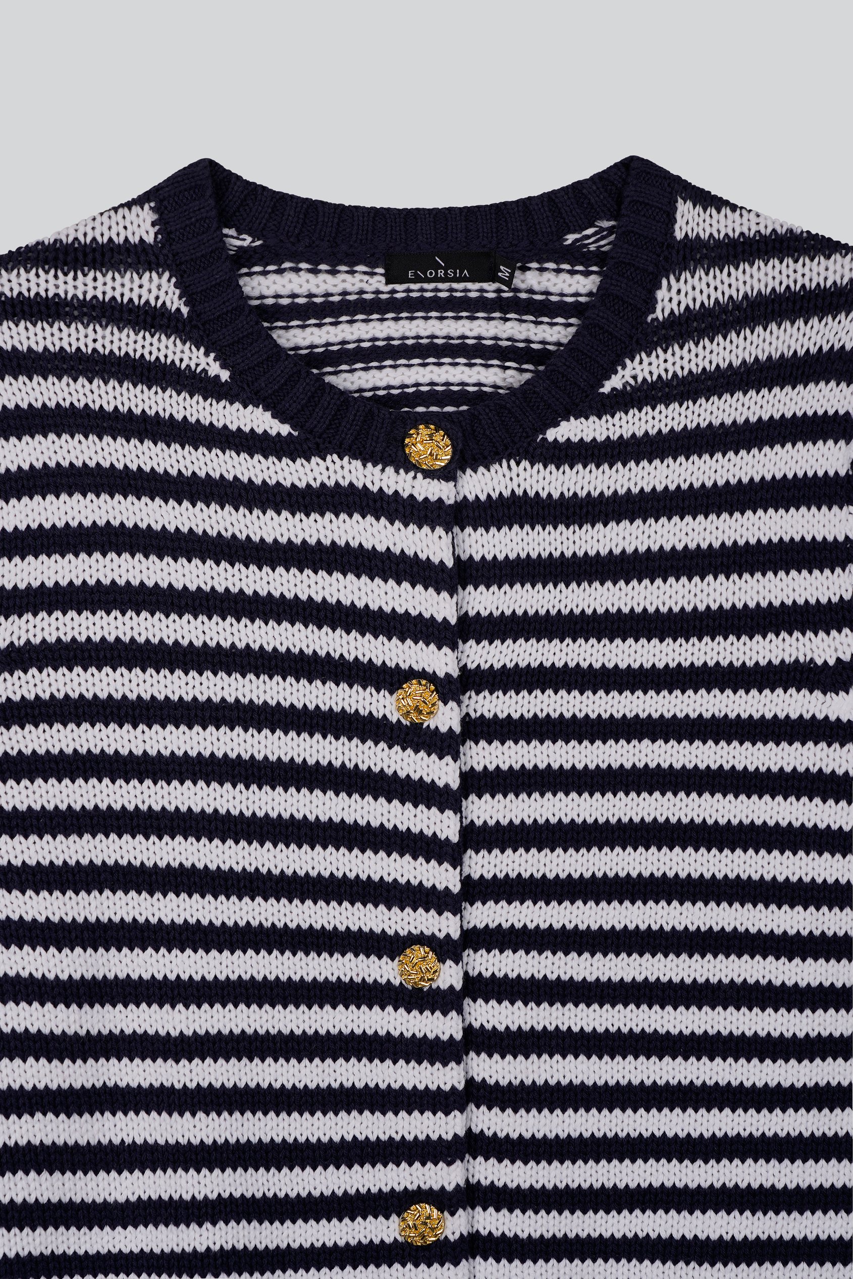 Women's Striped knitted Cardigan