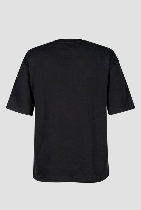 Men's Black Relaxed Fit Heavyweight T-Shirt