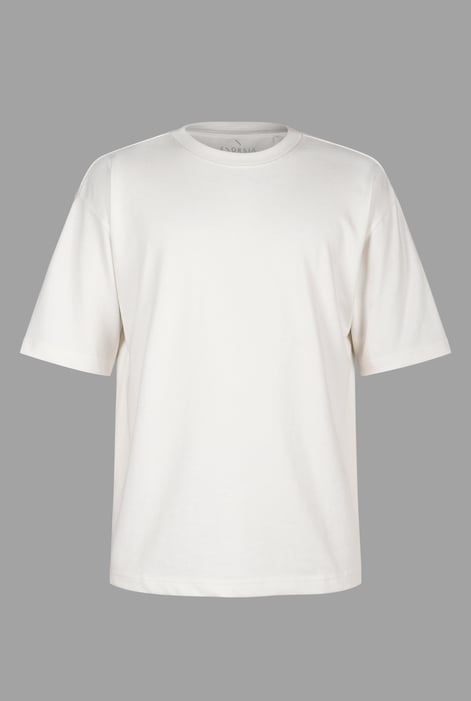 Men's Black Relaxed Fit Heavyweight T-Shirt