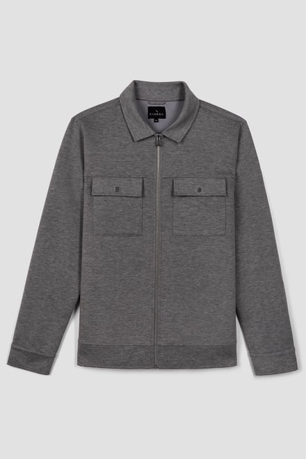 Men's Zip-Through Shaket