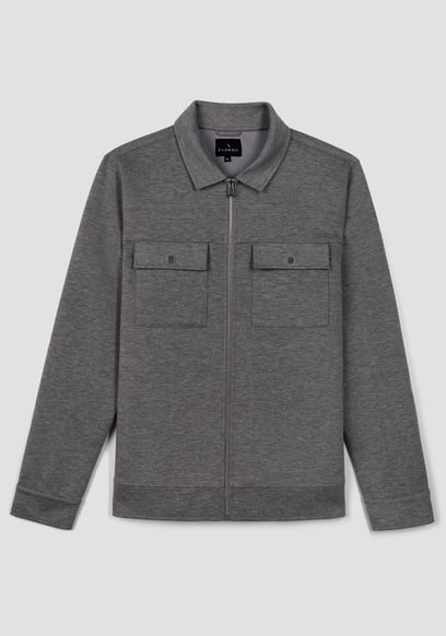 Men's Zip-Through Shaket