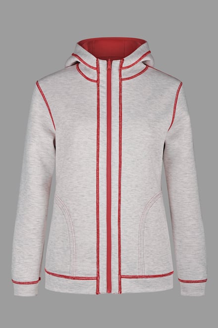 Women's Reversible Full Zip Hoodie