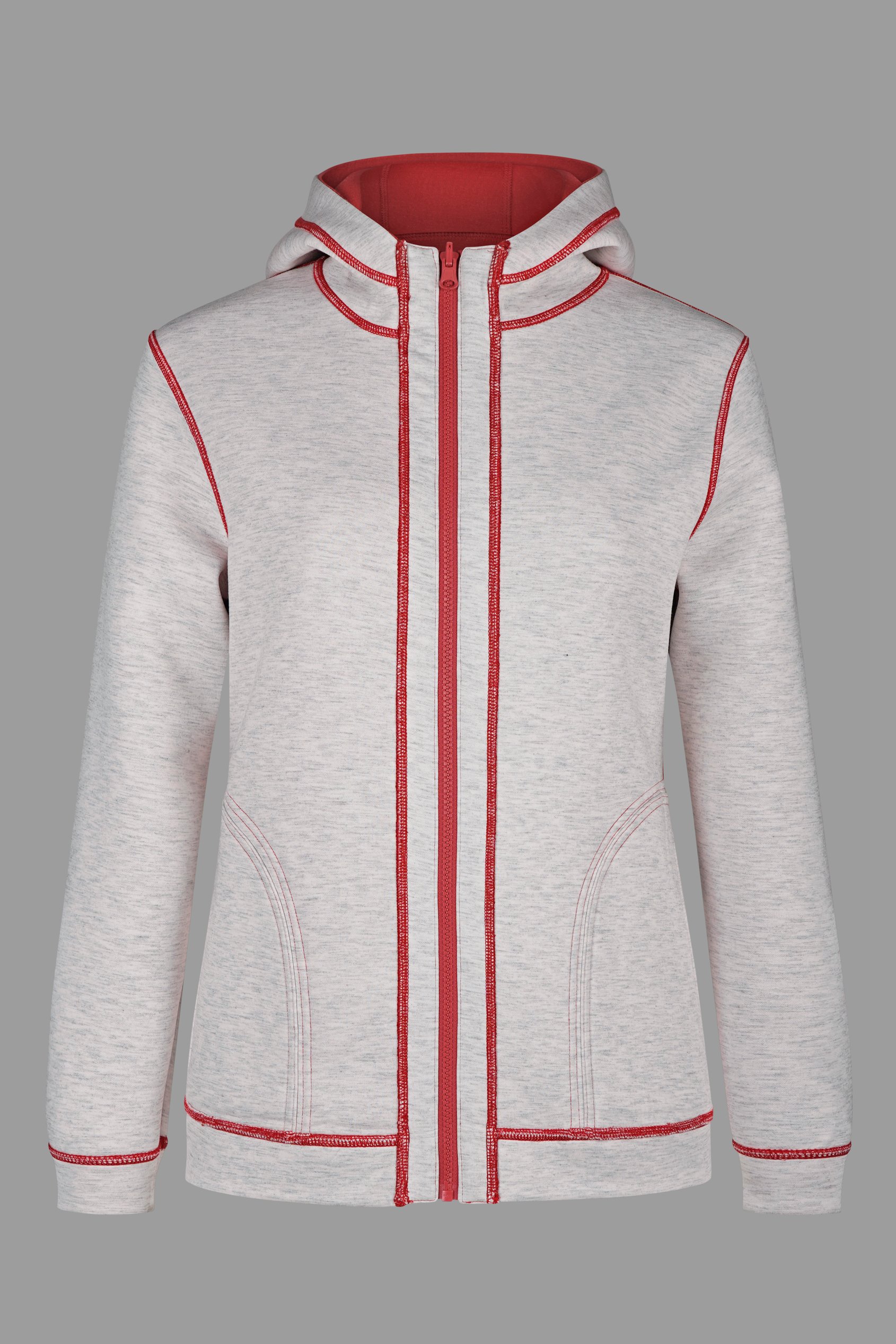 Women's Reversible Full Zip Hoodie