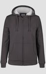 Women's Borg Lined Zip Through Hoodie