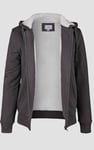 Women's Borg Lined Zip Through Hoodie