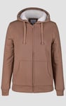 Women's Borg Lined Zip Through Hoodie