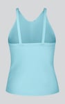 Pleated Front Racer Active Top