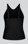 Pleated Front Racer Active Top