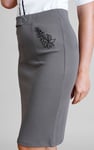 Women's Elastic Waist Pencil Skirt