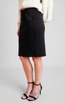 Women's Elastic Waist Pencil Skirt