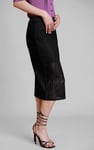Women's Lace Details Midi Skirt