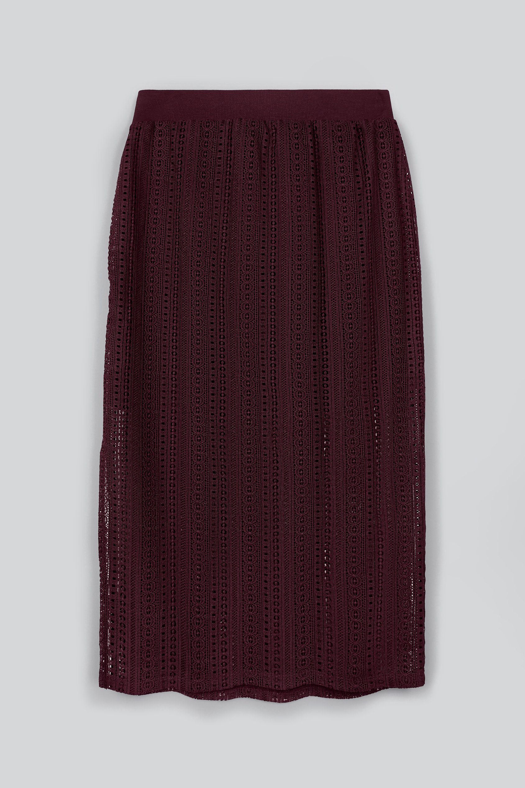 Women's Lace Details Midi Skirt